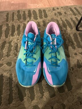 Nike Blue, Pink & Mint Running Shoes